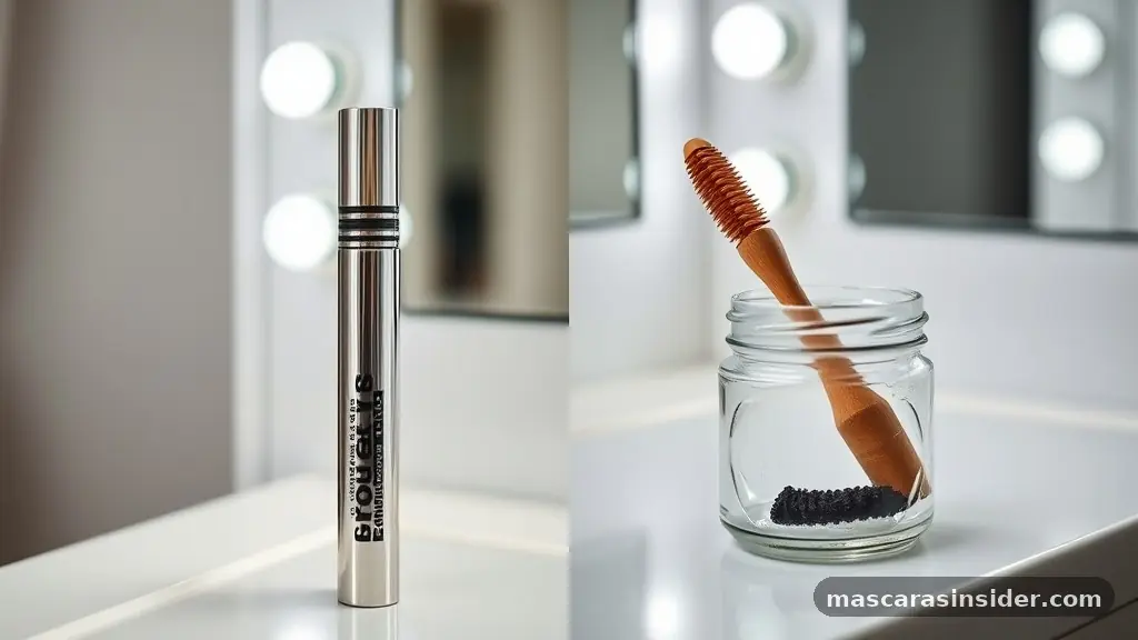 Comparing Homemade and Commercial Mascara - how to make mascara