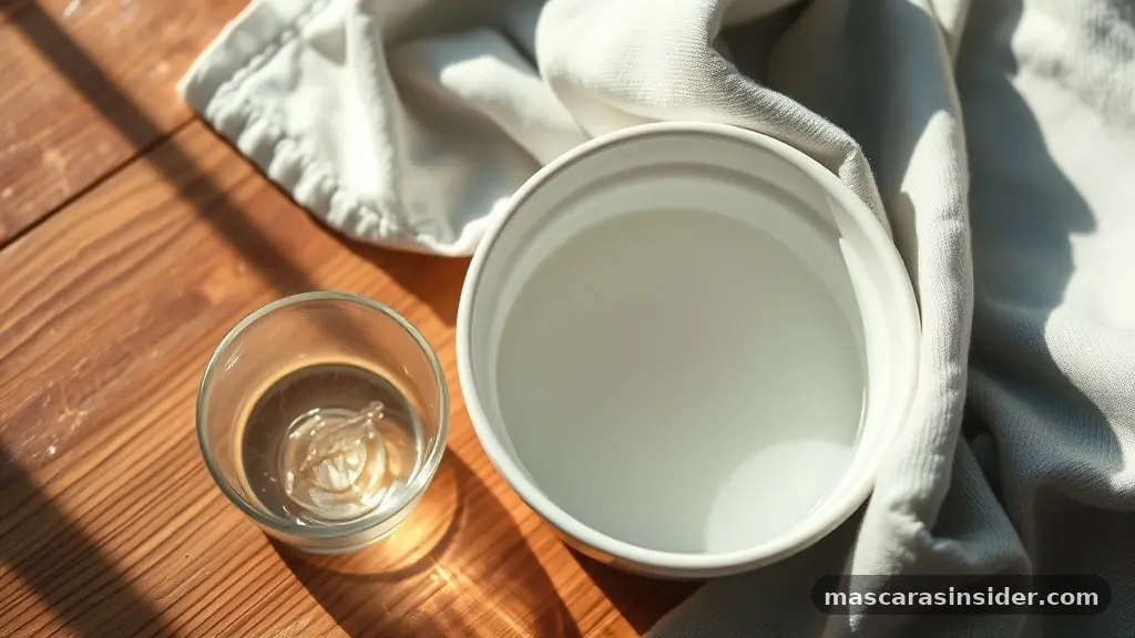 Comparing Stain Removal Agents - how to get mascara out of clothes