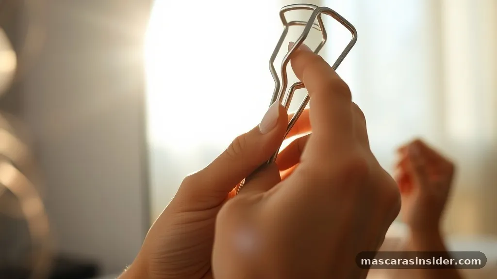do you curl eyelashes before or after mascara