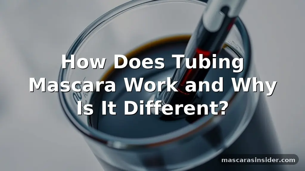 how does tubing mascara work