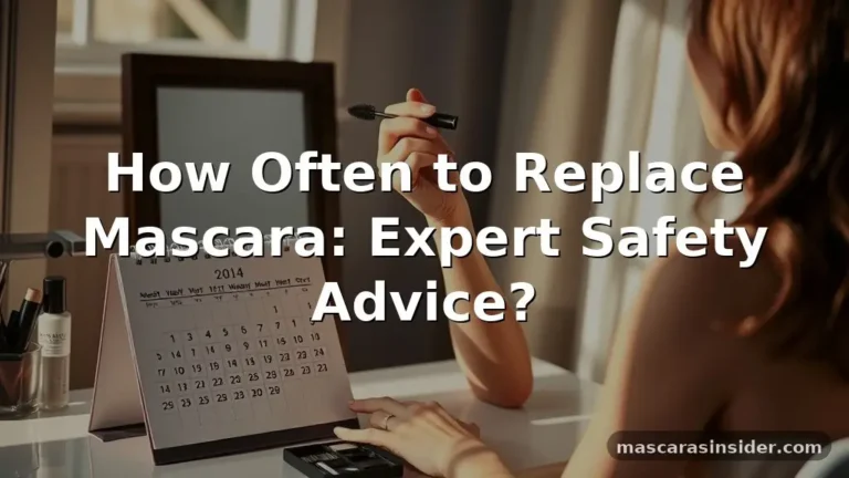 how often to replace mascara