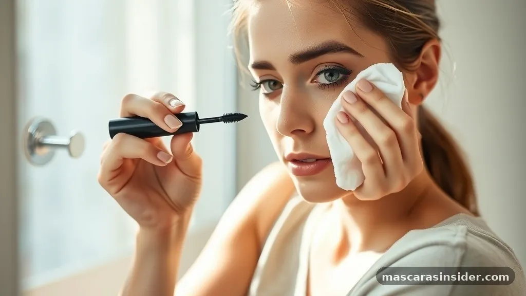 how to get rid of waterproof mascara