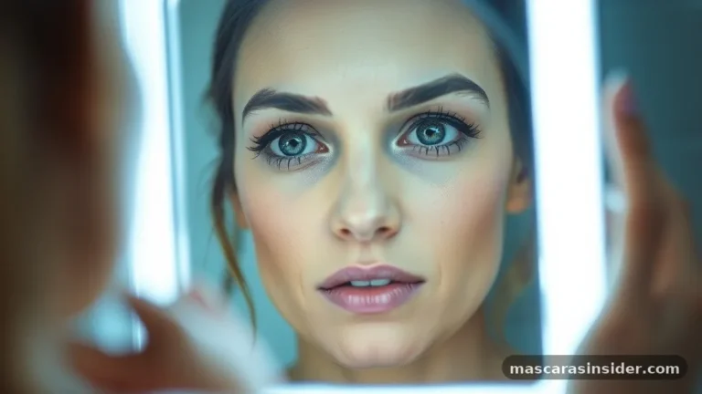 how to keep mascara from smudging under eyes