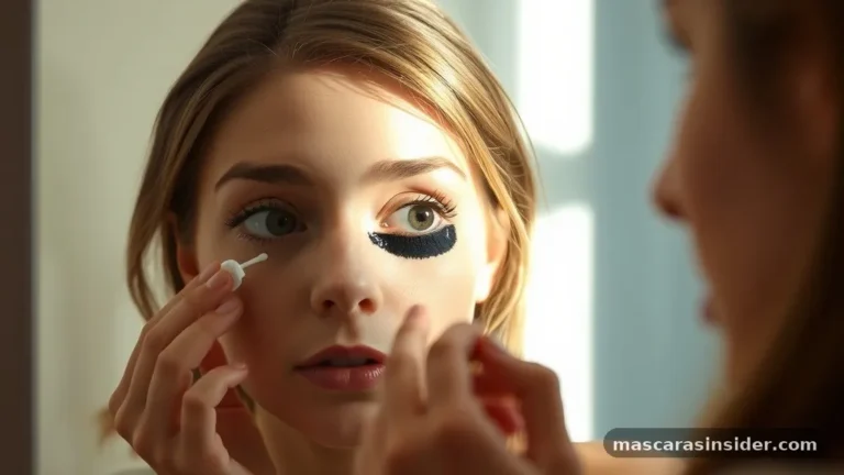 how to prevent mascara from smudging under eyes