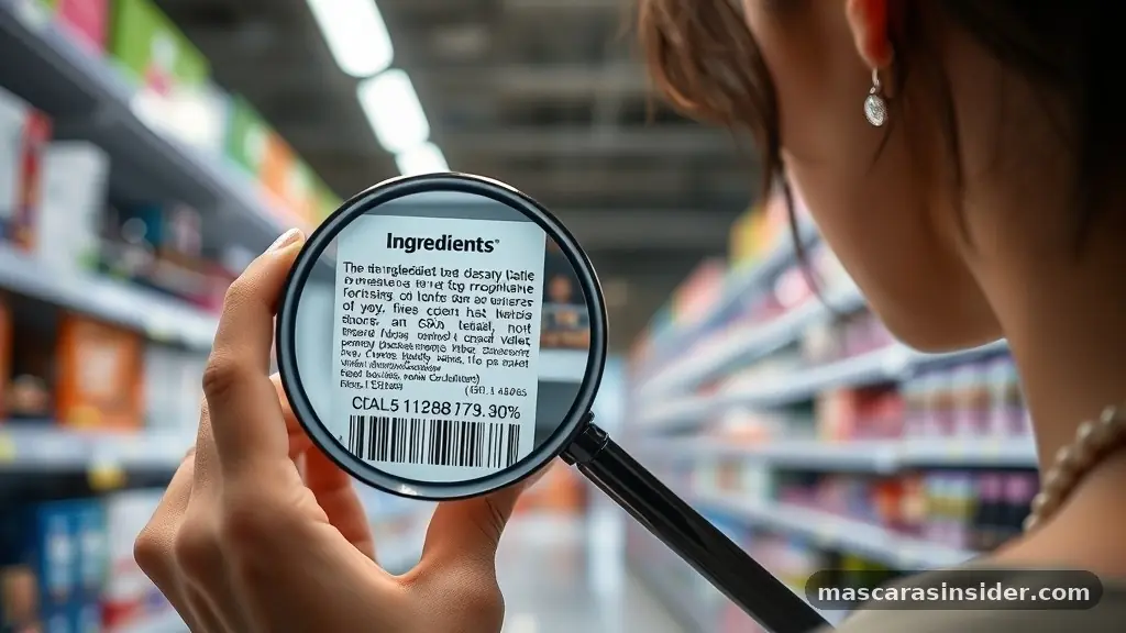 Identifying a Tubing Formula in the Store - what is tubing mascara