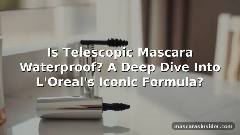 is telescopic mascara waterproof