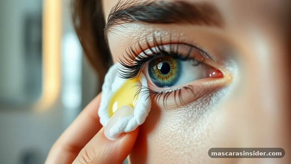 Removing Makeup Without Commercial Products - how to remove waterproof mascara