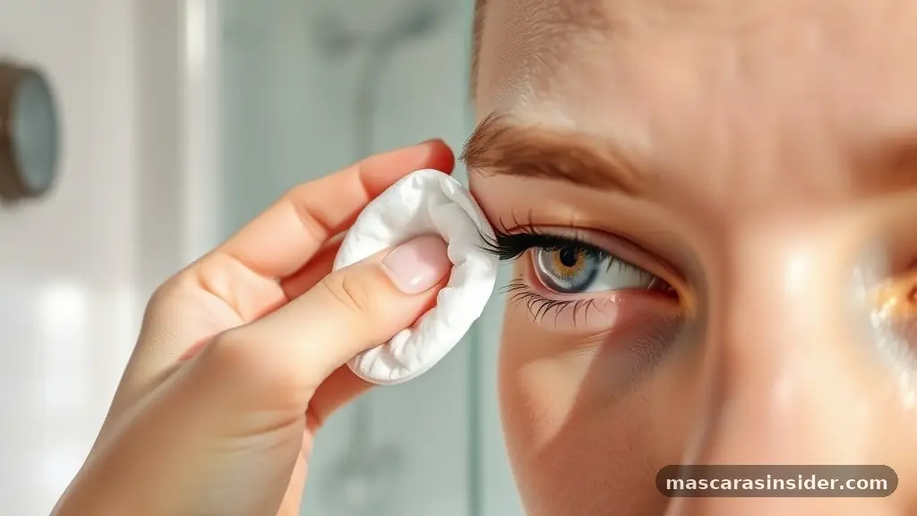 The Role of Warm Water in Softening Formulas - how to remove mascara