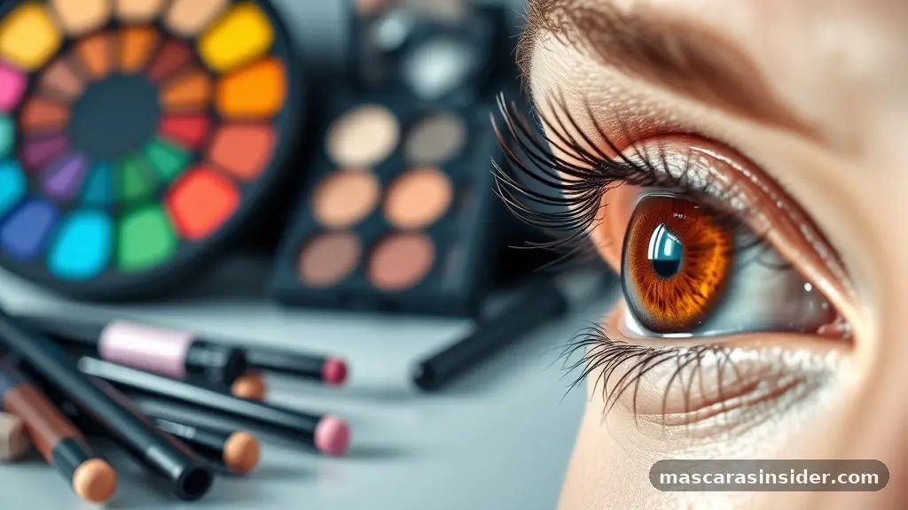 The Science of Color Theory in Eye Makeup - what color mascara for brown eyes