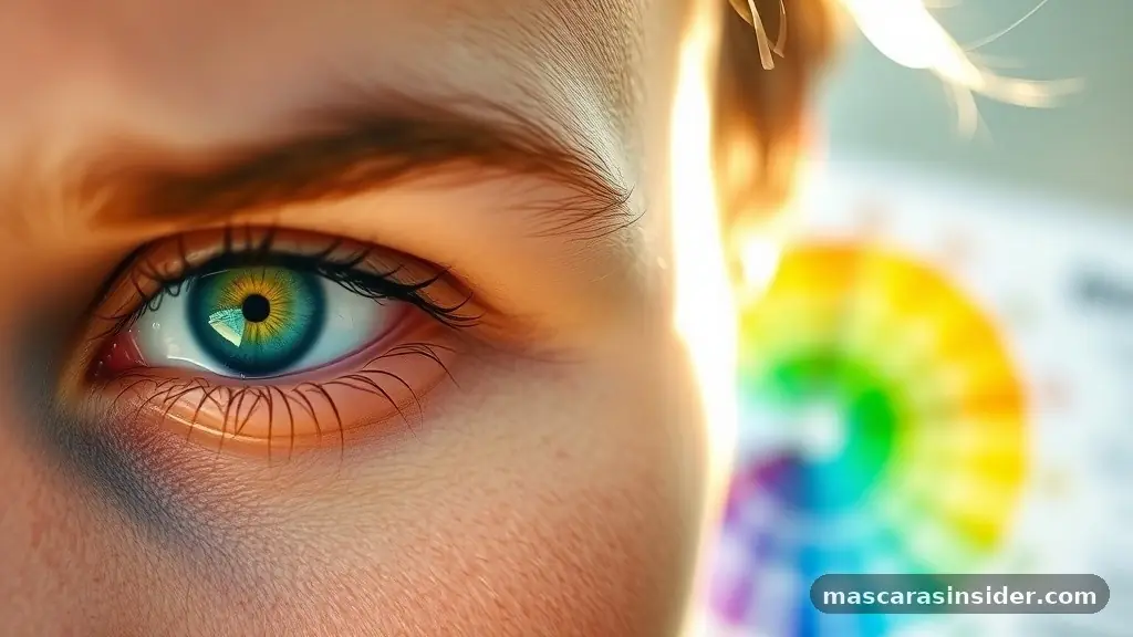 Understanding Color Theory and Green Irises - what color mascara for green eyes