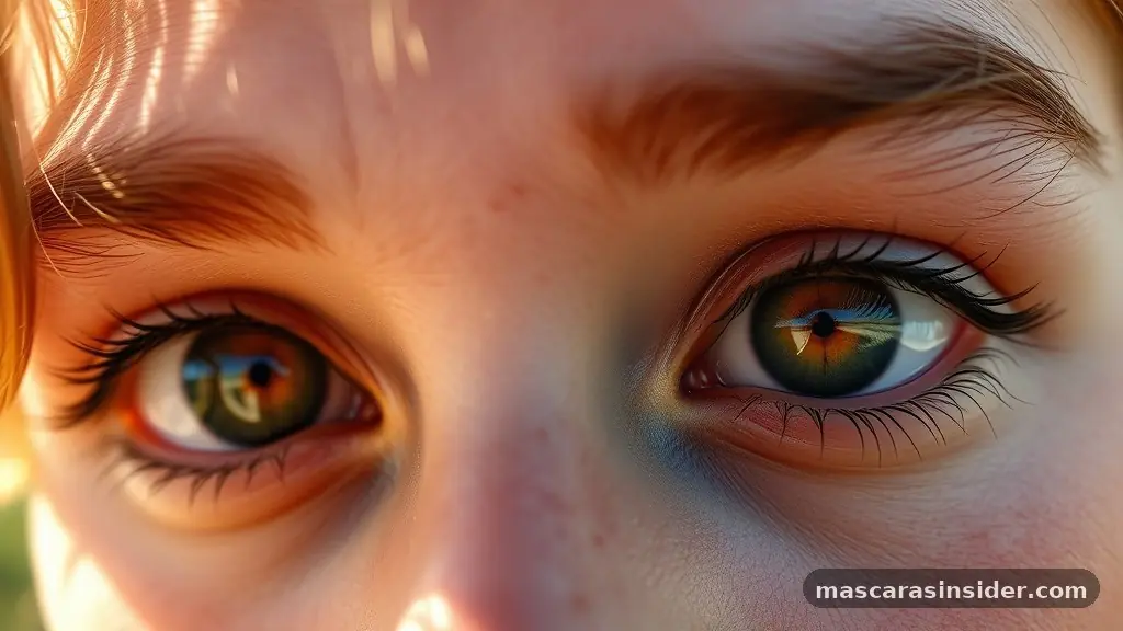 Understanding the Color Theory of Hazel Eyes - what color mascara for hazel eyes