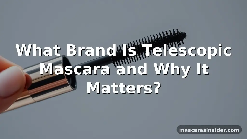 what brand is telescopic mascara