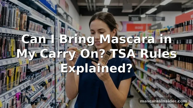 can i bring mascara in my carry on