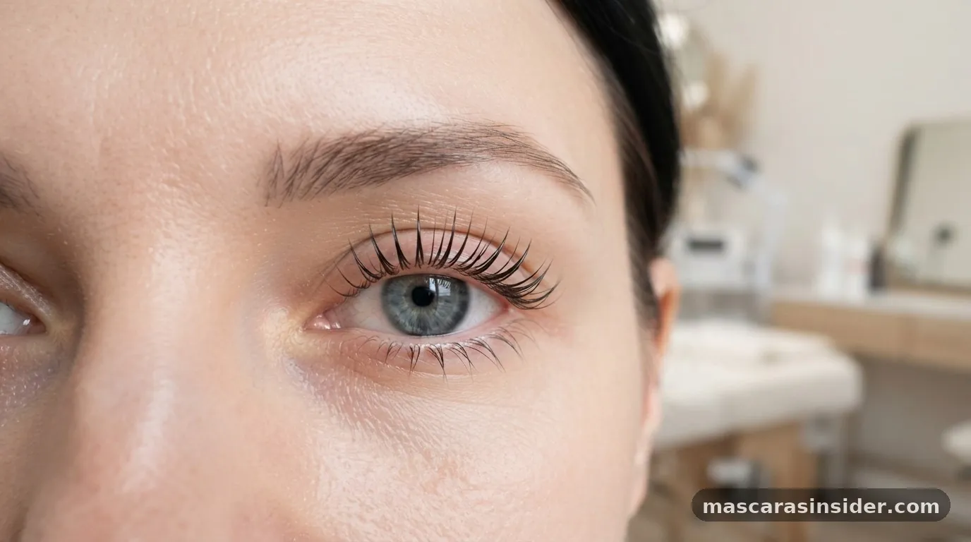 can i use mascara with a lash lift