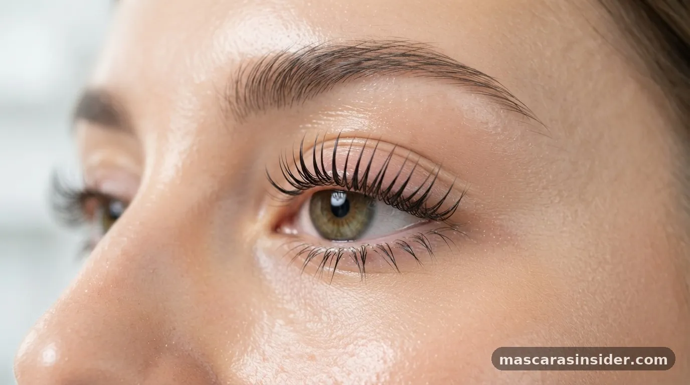 can u put mascara on a lash lift