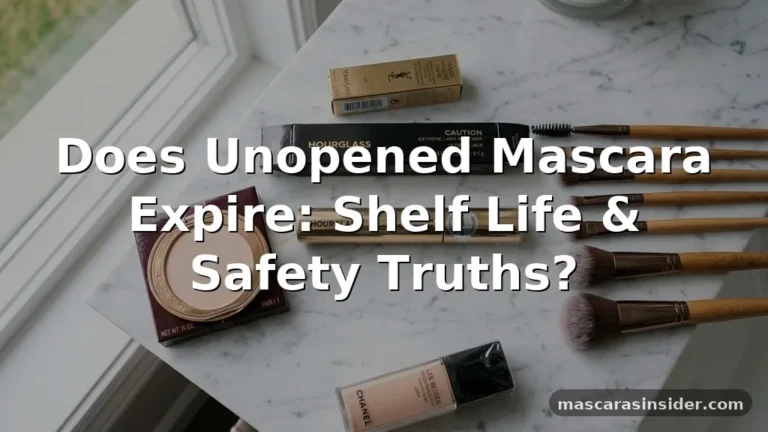 does unopened mascara expire