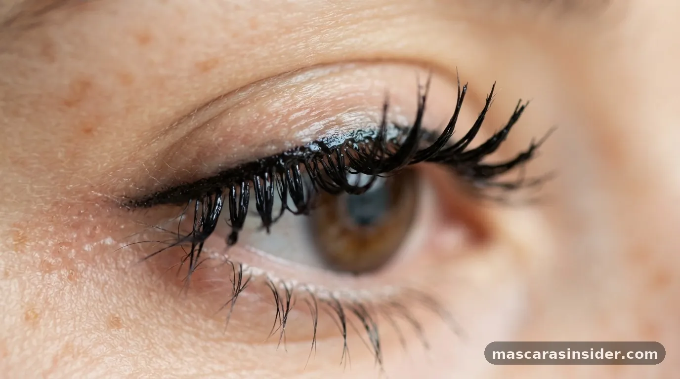 how long does mascara take to dry