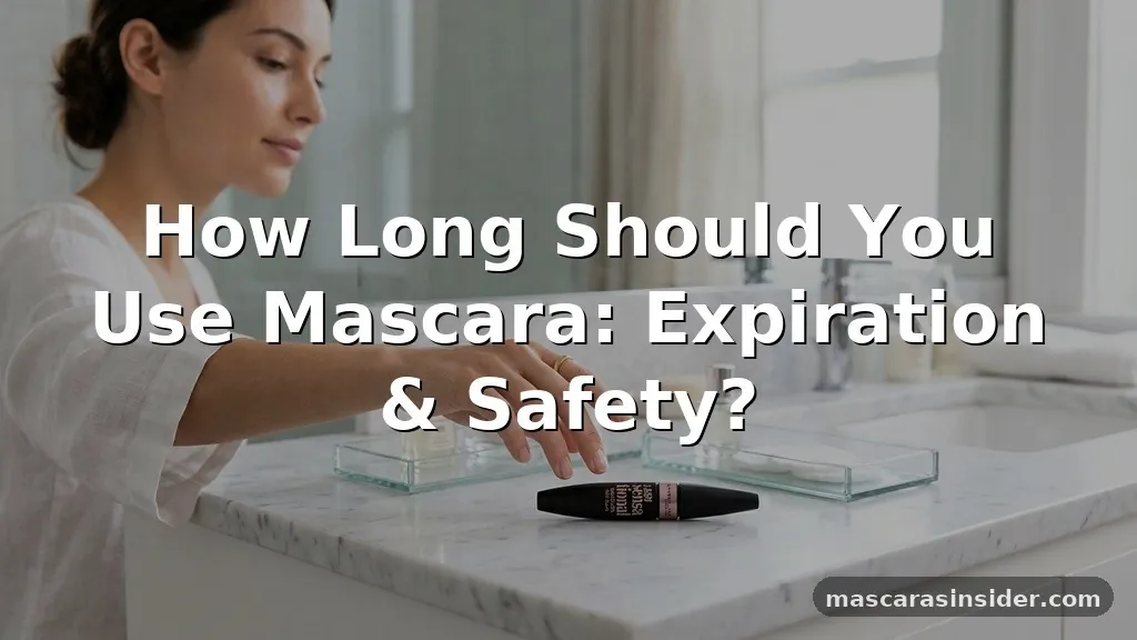 how long should you use mascara