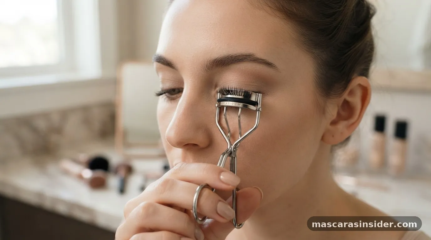 how to apply mascara for length