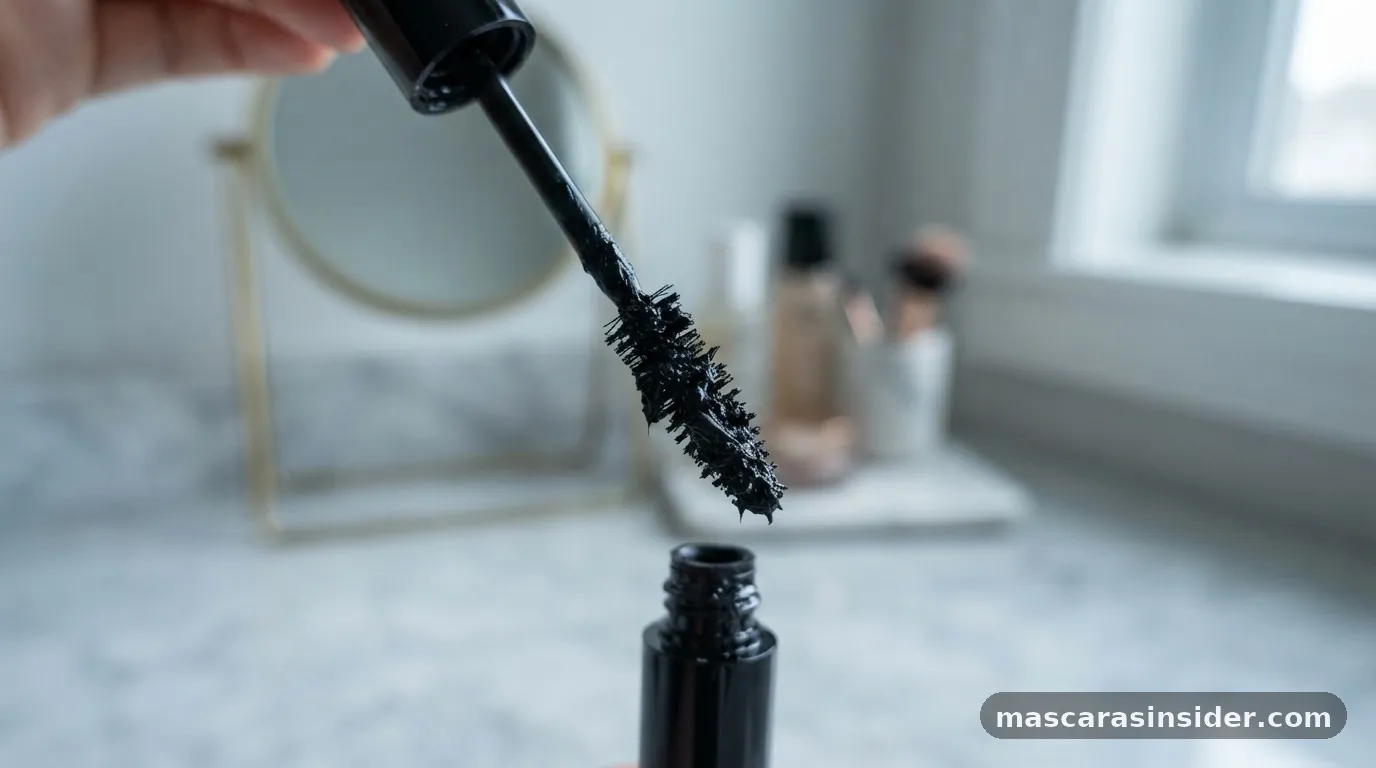 how to fix clumpy mascara