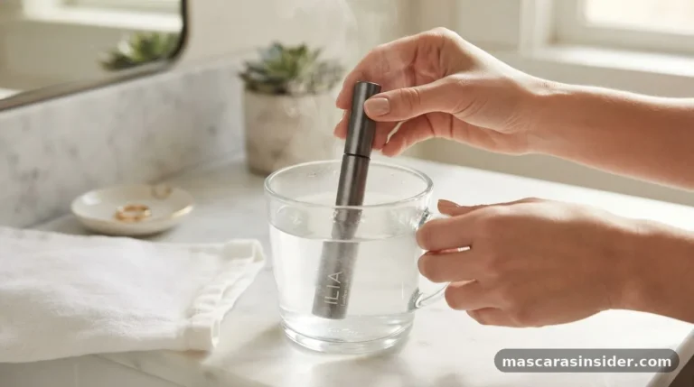 how to fix dried mascara without eye drops