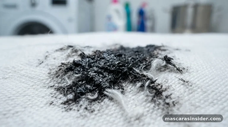 how to get waterproof mascara out of clothes