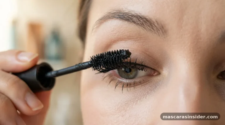 how to layer mascara