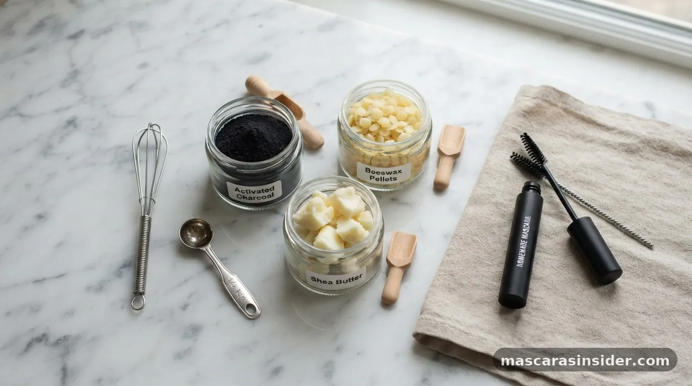 how to make mascara at home