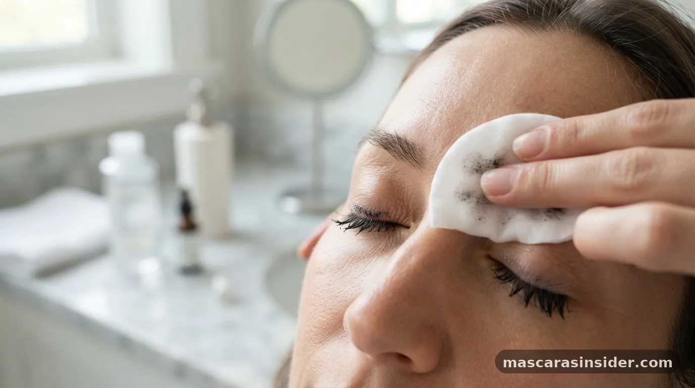 how to properly remove mascara