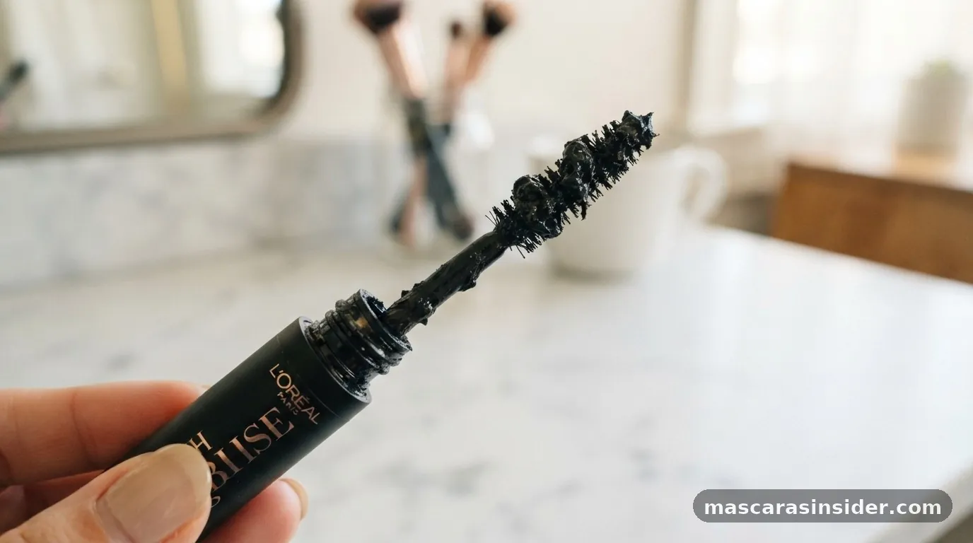 how to unclump mascara