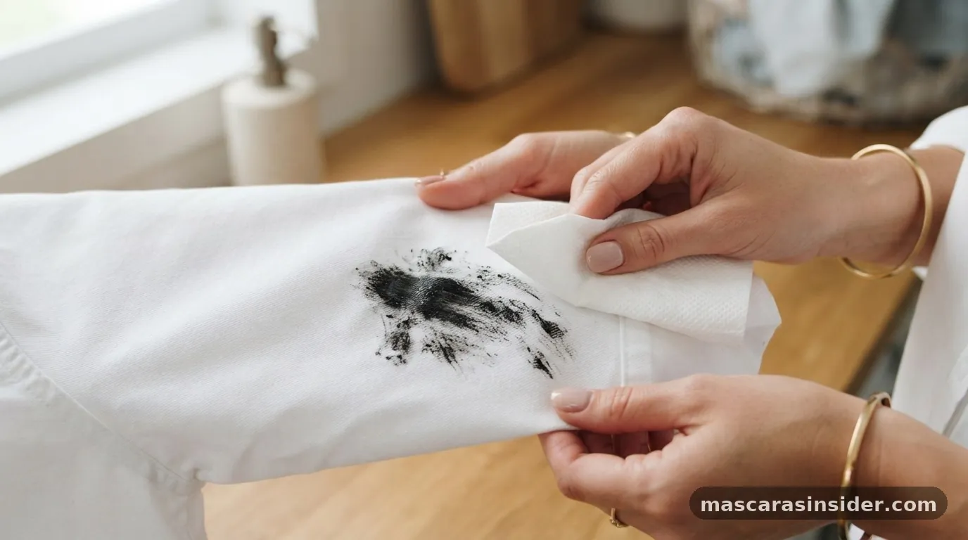 Initial Assessment and Immediate Action - how to take mascara off clothes