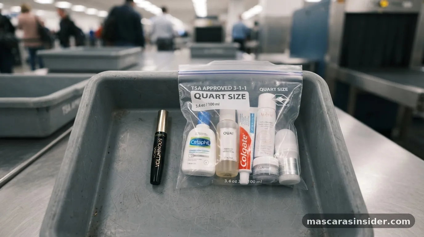 is mascara considered a liquid tsa