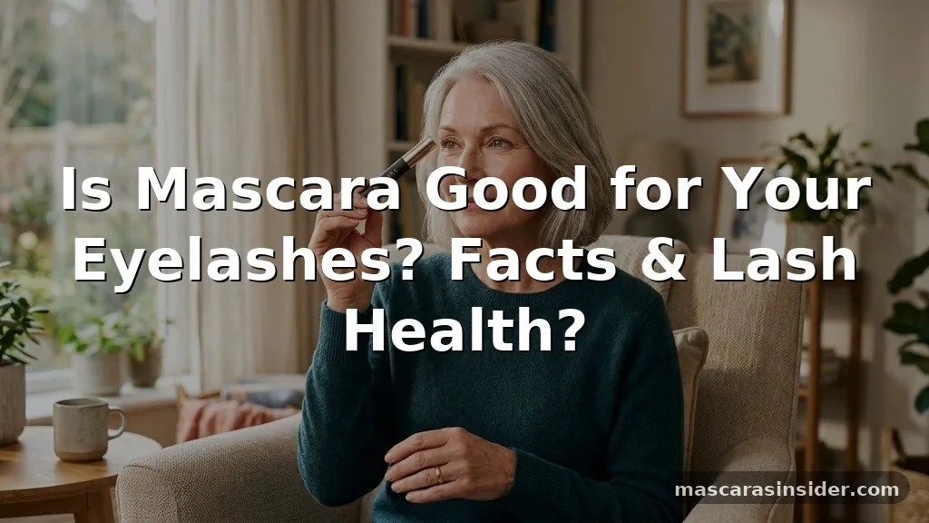is mascara good for your eyelashes