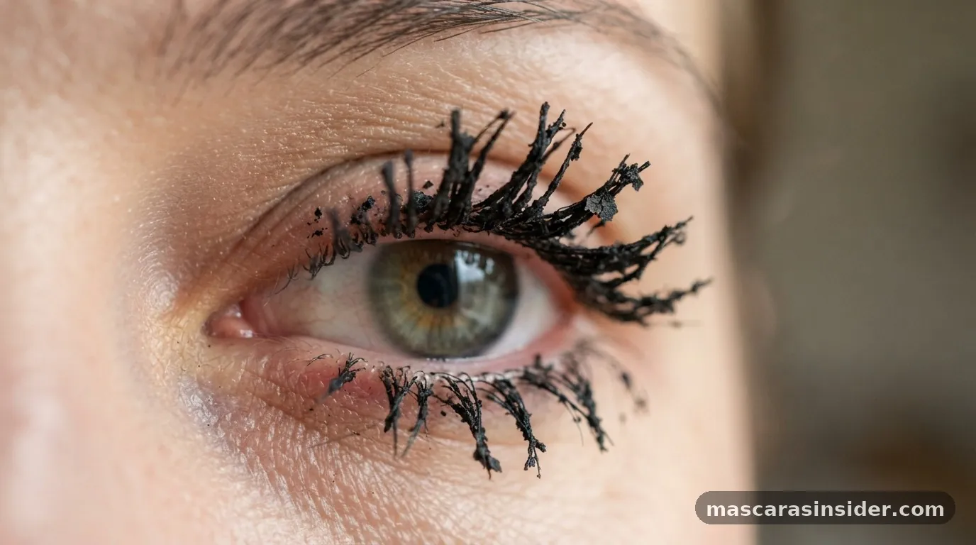 is sleeping with mascara bad