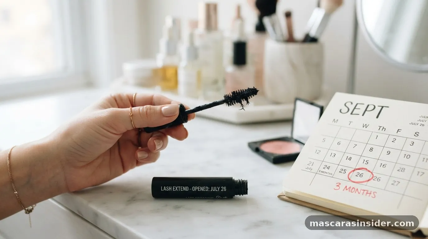 The Three-Month Rule for Mascara Safety - how to tell if mascara is expired