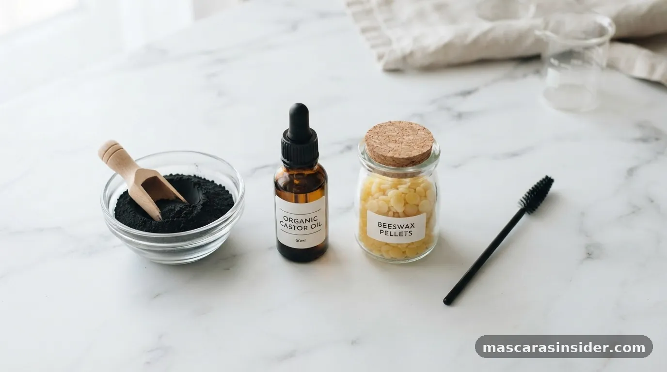 Understanding the Core Ingredients for DIY Mascara - how to make homemade mascara
