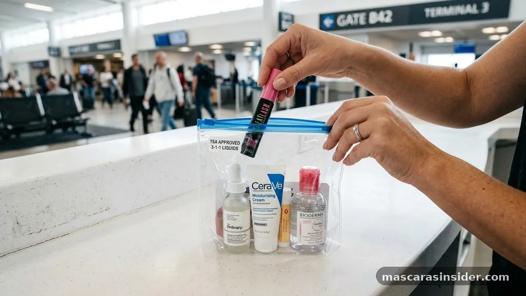 Understanding TSA Liquid Regulations for Cosmetics - does mascara need to go in liquids bag