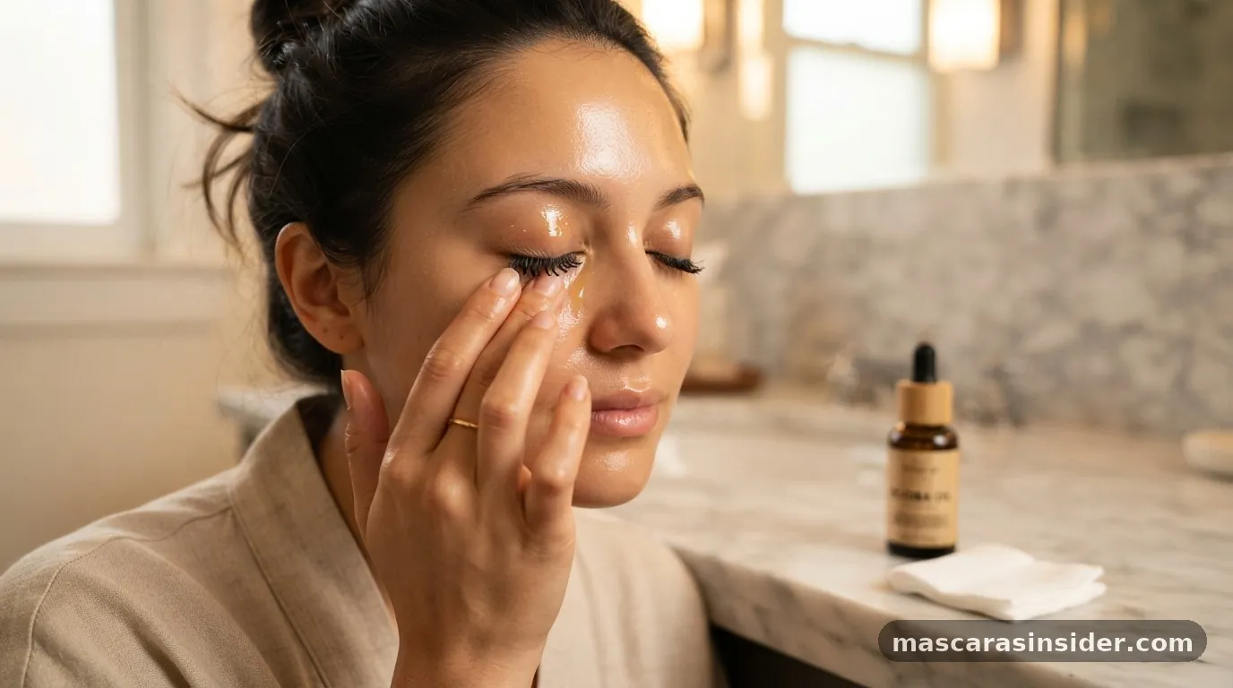 Using Natural Oils for Effective Removal - how to take mascara off without makeup remover