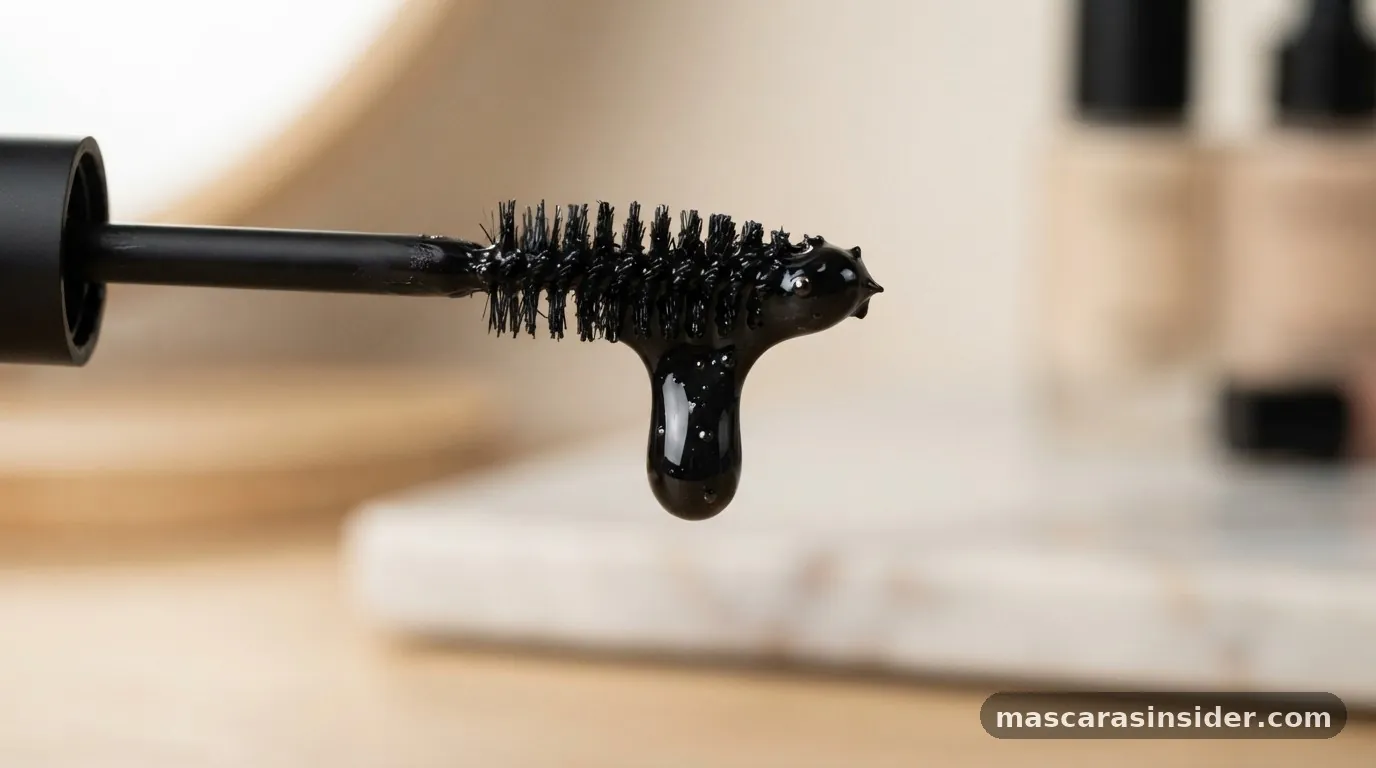 Visual Characteristics and Physical Consistency - what does mascara look like