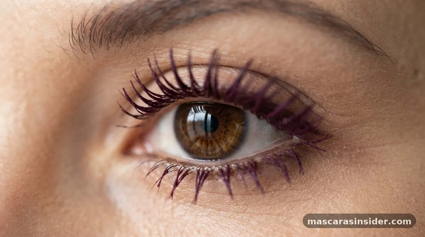 what color mascara makes brown eyes pop