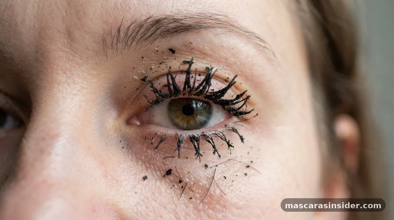 what happens if i sleep with mascara on