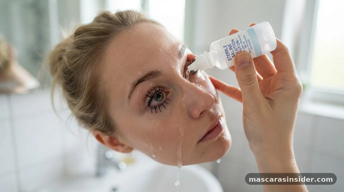 what happens if you get mascara in your eye