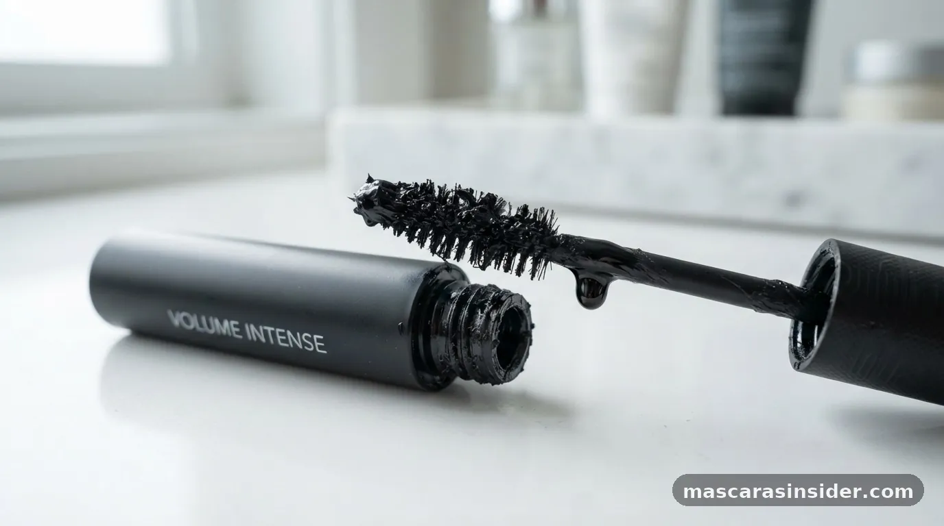 why is my mascara clumpy